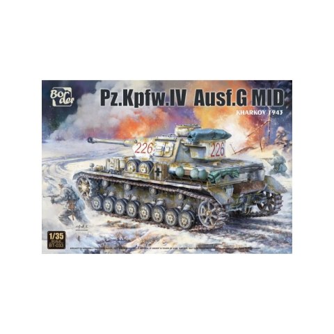 Border Model BT-033 Pz.Kpfw.IV Ausf. G MID Kharkov 1943 Border Model BT-033 Pz.Kpfw.IV Ausf. G MID Kharkov 1943