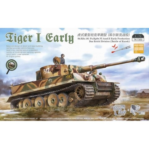 Border Model TK7203 Tiger I Early Sd.Kfz.181 Battle of Kursk