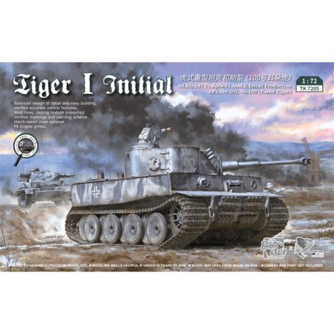 Border Model TK7205 Tiger I Initial Sd.Kfz.181 (Eared Tiger) Border Model TK7205 Tiger I Initial Sd.Kfz.181 (Eared Tiger)