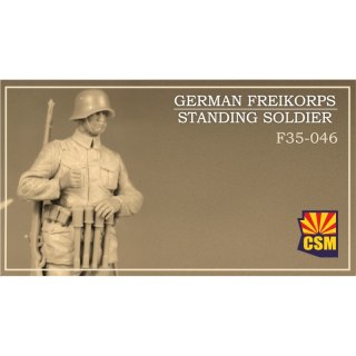 Copper State Models F35-046 German Freikorps Standing Soldier