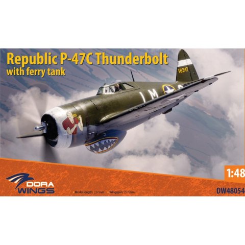 Dora Wings 48054 Republic P-47C Thunderbolt with Ferry Tank