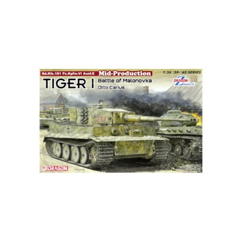 Dragon 6888 Tiger I Mid." Otto Carius" 1/35