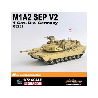 Dragon Armor 63231 M1A2 SEP V2 1 Cav. Div. Germany 1/72