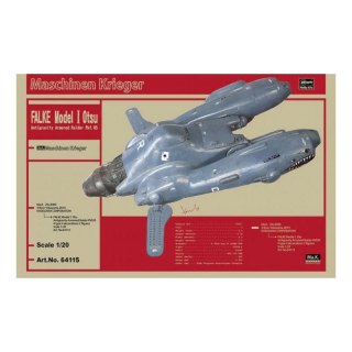 Hasegawa 64115 Falke Model I Otsu Antigravity Armored Raider Pkf.85