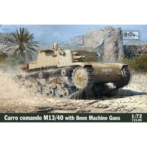 IBG 72129 Carro Comando M13/40 with 8 mm Machine Guns