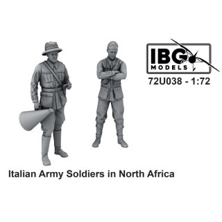 IBG 72U038 Italian Army Soldiers in North Africa