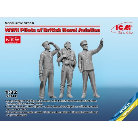 ICM 32118 WWII Pilots of British Naval Aviation