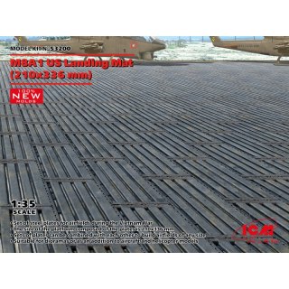 ICM 53200 M8A1 US Landing Mat (210 x 336 mm)