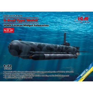 ICM S.019 U-Boat Type "Molch" WWII German Midget Submarine