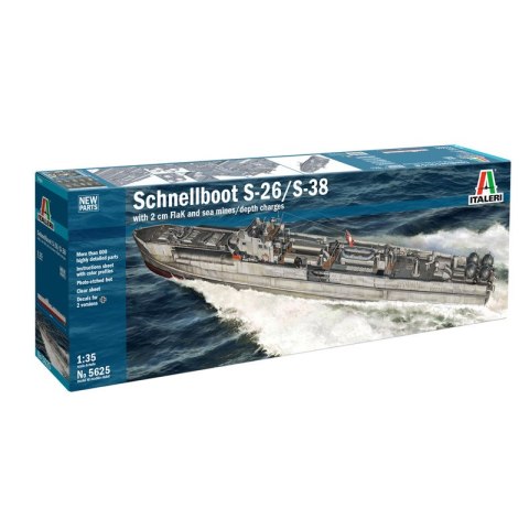 Italeri 5625 1/35 Schnellboot S-26/S-38