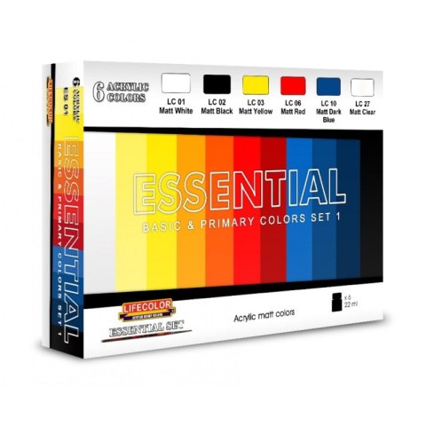 Lifecolor Sets LIFES01 Essential Set # 1 Lifecolor Sets LIFES01 Essential Set # 1