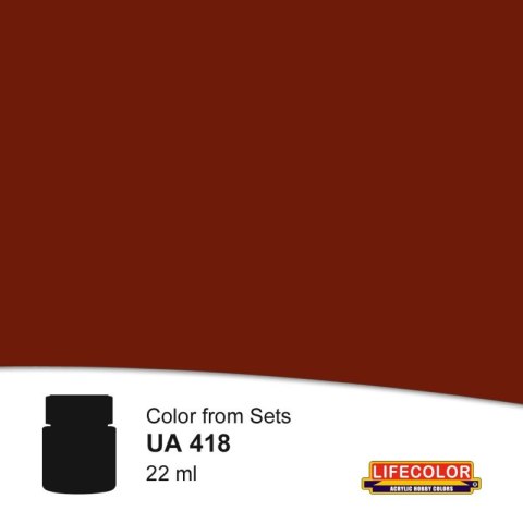 Lifecolor Uniforms - Figure Colors LIFUA418 Marrone Telo Mimetico Camouflage Brown Sheet