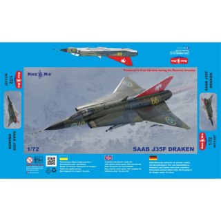 Mikromir 72-027 SAAB J35F Draken