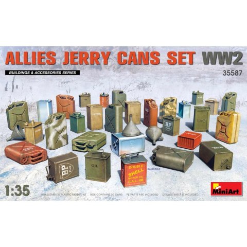 Mini Art 35587 Allies Jerry Cans WWII