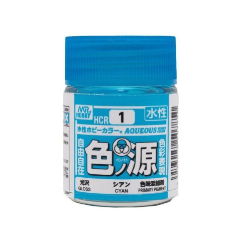 Mr. Aqueous HCR-01 Primary Color Cyan (18 ml) Mr. Aqueous HCR-01 Primary Color Cyan (18 ml)