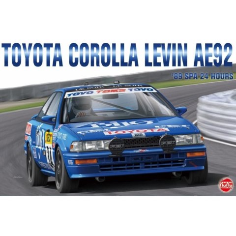 Nunu 24016 1/24 Toyota Corolla Levin AE92 '89 SPA 24 Hours