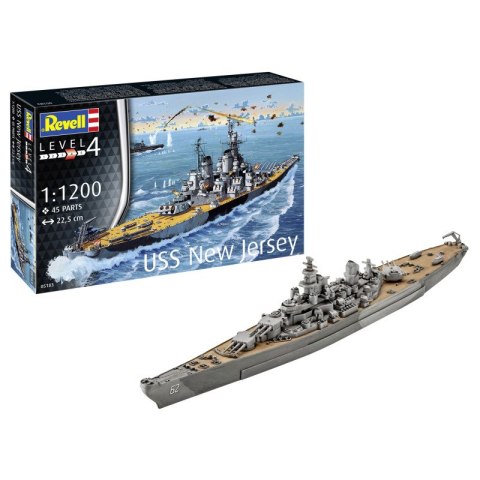 Revell 05183 1/1200 USS New Jersey