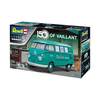 Revell 05648 1/24 Gift Set - 150 Years of Vaillant VW T1 Bus