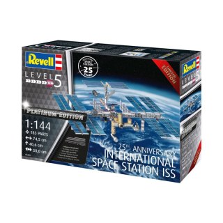 Revell 05651 1/144 Gift Set 25th Anniversary ISS Platinum Edition