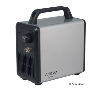 Sparmax 1MSS Arism Mini - Mini Air Compressor (Star Silver) with 2 m Hose