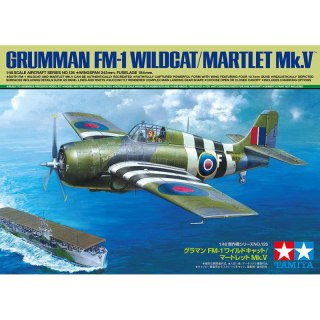 Tamiya 61126 1/48 Grumman FM-1 Wildcat/Martlet Mk.V