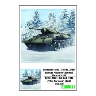Zebrano Z100-011 T-34 m.1942