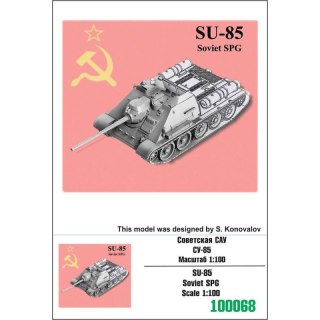 Zebrano Z100-068 SU-85 Soviet SPG