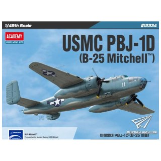 Academy 12334 USMC PBJ-1D (B-25 Mitchell) - 1/48