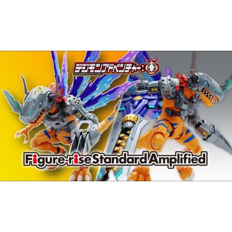 Bandai 65718 FIGURE RISE AMPLIFIED DIGIMON METALGREYMON (VACCINE) GUN65718 Bandai 65718 FIGURE RISE AMPLIFIED DIGIMON METALGREYMON (VACCINE) GUN65718
