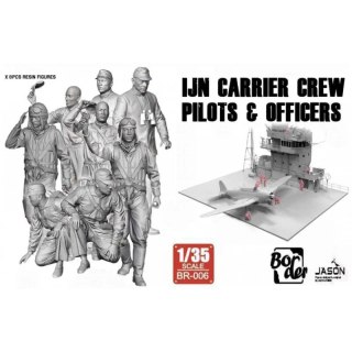Border Model BR-006 IJN Carrier Crew Pilots & Officers