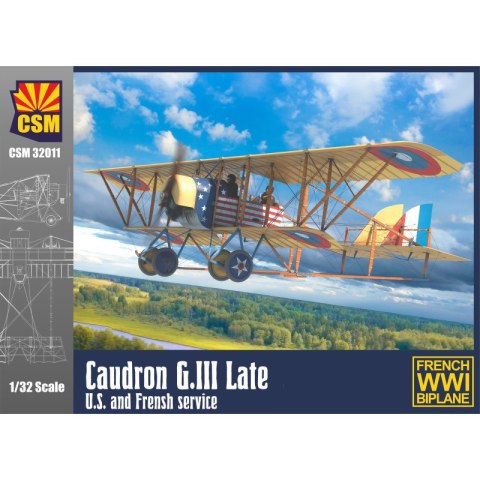 Copper State Models 32011 Caudron G.III Late, U.S. and French Service