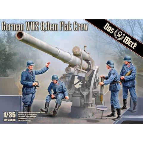 Das Werk DW35038 German WW2 8,8 cm Flak Crew