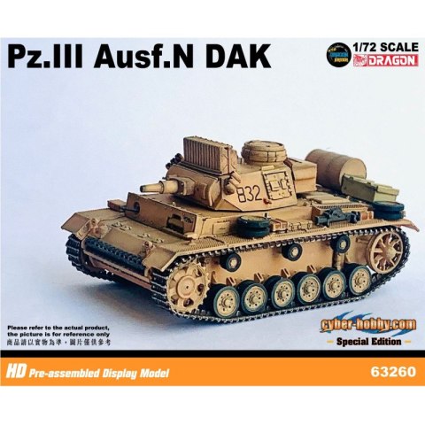 Dragon Armor 63260 Pz. III Ausf. N DAK Dragon Armor 63260 Pz. III Ausf. N DAK