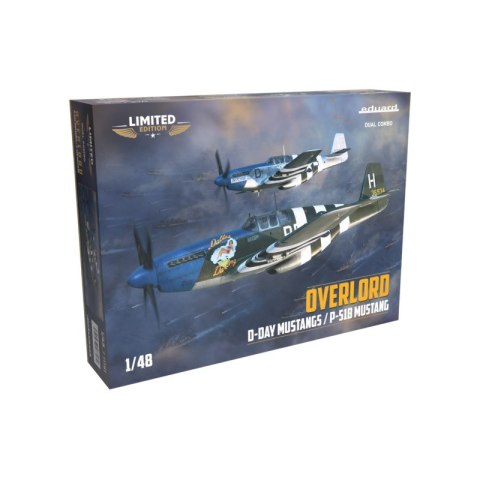 Eduard 11181 Overlord: D-Day Mustangs / P-51B Dual Combo 1/48