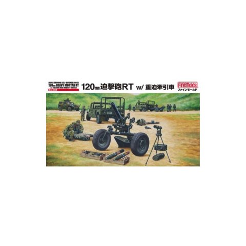 Fine Molds FM59 JGSDF 120mm Mortar RT and Heavy Mortar Towing Truck