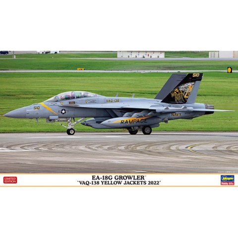 Hasegawa 02461 1/72 EA-18G Growler 'VAQ-138 Yellow Jackets 2022'