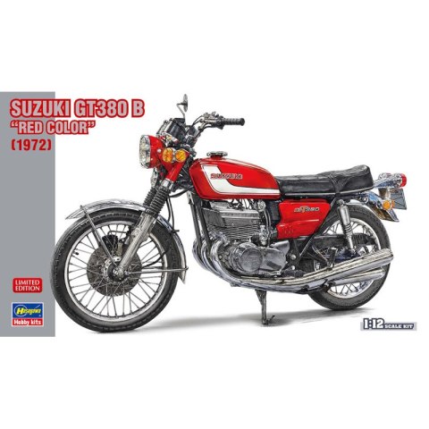 Hasegawa 21756 1/12 Suzuki GT380 B Red Hasegawa 21756 1/12 Suzuki GT380 B Red