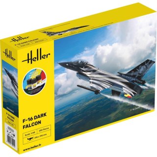 Heller 35411 Starter Kit - F-16 Dark Falcon