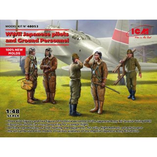 ICM 48053 WWII Japanese Pilots and Ground Personnel