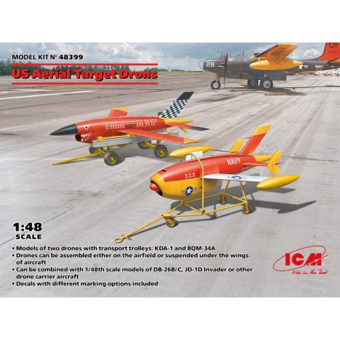 ICM 48399 US Aerial Target Drons