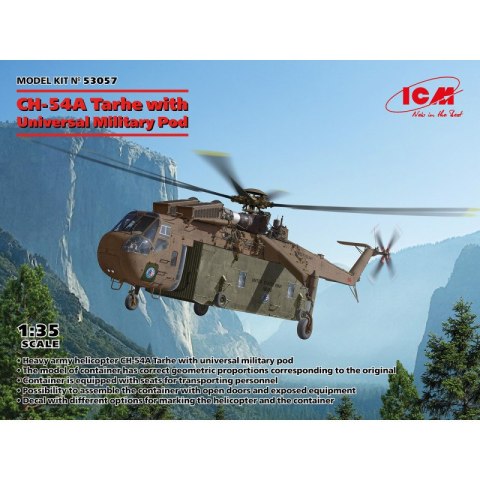 ICM 53057 Ch-54A Tarhe With Universal Military Pod