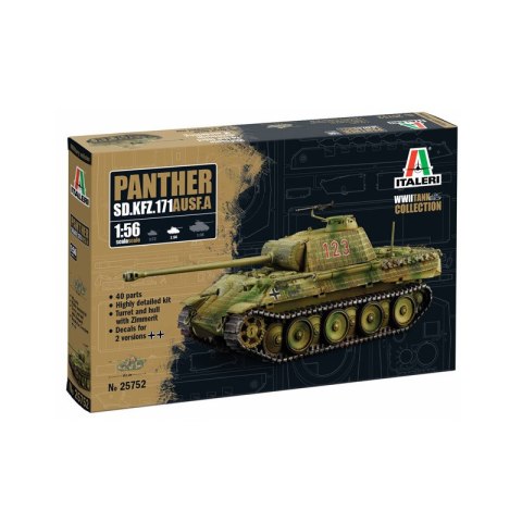 Italeri 25752 1/56 Sd.Kfz. 171 Ausf. A Panther Italeri 25752 1/56 Sd.Kfz. 171 Ausf. A Panther