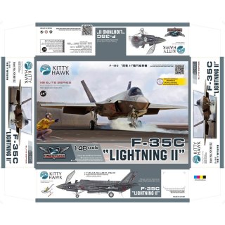 Kitty Hawk/Zimi Model 80132 F-35C Lighting