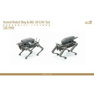 Magic Factory 7503 1/35 Armed Robot Dog & RQ-20 UAV Set