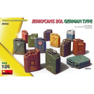 Mini Art 24002 Jerrycans 20 L German Type