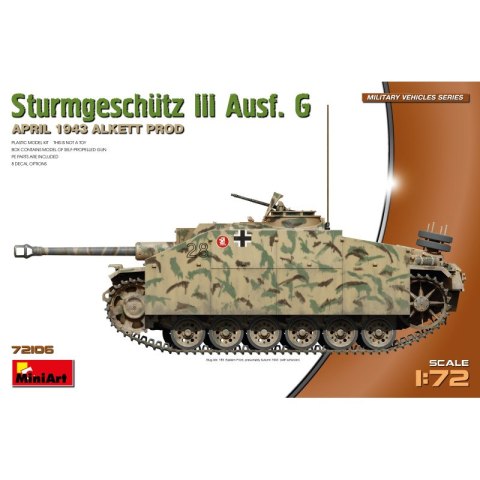 Mini Art 72106 StuG III Ausf. G April 1943 Alkett Prod