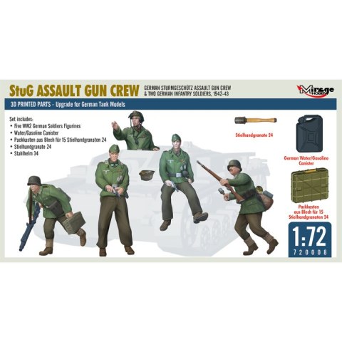 Mirage 720008 StuG Assault Gun Crew Mirage 720008 StuG Assault Gun Crew
