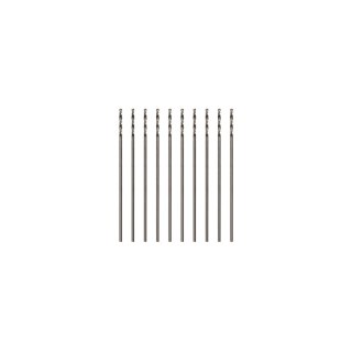 Modelcraft PDR1910-08 Precision HSS Drill Bits 0,8 mm (Pack of 10)