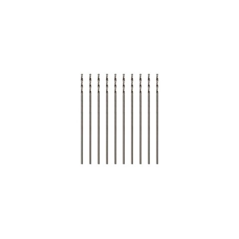 Modelcraft PDR1910-08 Precision HSS Drill Bits 0,8 mm (Pack of 10)