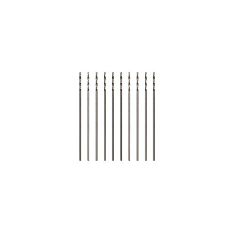 Modelcraft PDR1910-09 Precision HSS Drill Bits 0,9 mm (Pack of 10)